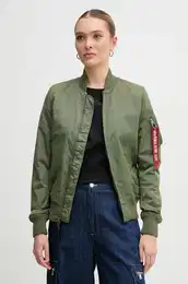 Bomber jakna MA-1 TT 141041 01 enska, zelena barva