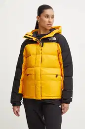 Puhovka HMLYN Down Parka enska, rumena barva, NF0A4R2W56P1