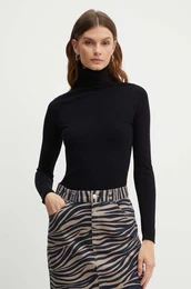 Pulover MAX&Co. ženski, črna barva, 2418364994200