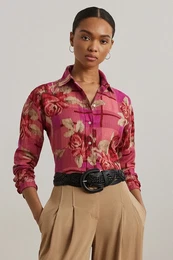 Lanena srajca Lauren Ralph Lauren