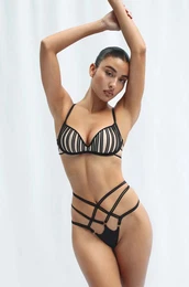 Tange GISELLE THONG boja: crna, GSQ-110-128