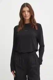 Piama dolgi rokav rna barva, 50527188