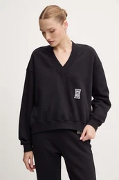 Bombaen pulover enski, rna barva, 103724 A23C