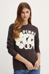 Bombaen pulover enski, rjava barva, 104111 A23X