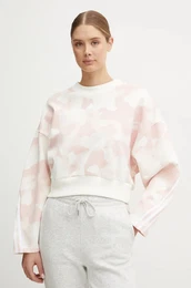 Pulover Future Icons enski, be barva, IW5302