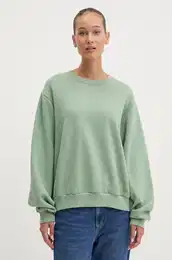 Pulover Hollister Co. enski, zelena barva, KI352-4136