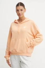Pulover enski, oranna barva, s kapuco, WT41507PAE