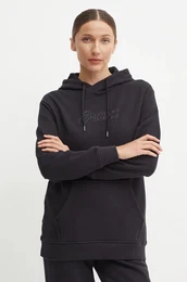 Pulover enski, rna barva, s kapuco, 2032C845