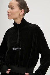 Pulover enski, rna barva, 246J1806