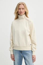 Pulover enski, be barva, D25296-D704