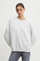 Pulover Hollister Co. enski, siva barva, KI352-4218