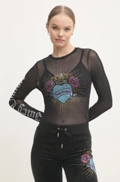Majica SACRED HEART MESH LS TOP enska, rna barva, JCBCT224836