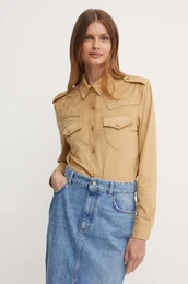 Srajca MARGOT enska, rjava barva, W4YH0C WG6T0