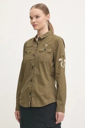 Bombana srajca enska, zelena barva, W4010438A-A2Q