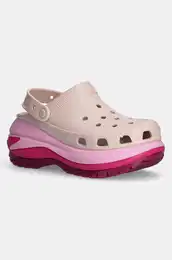 Natikai Mega Crush Matte Clog enski, roza barva, 210749