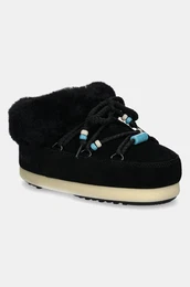 Copati iz semia MB EVX MULE SUEDE BEADS rna barva, 80D1470040 NN13