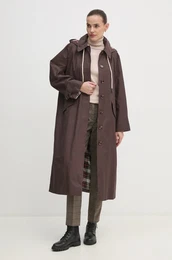 Pla X Alexa Natalie Trench Coat enski, rjava barva, LWB0907