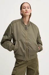 Bomber jakna enska, zelena barva, W4YL01 WG932