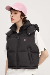 Brezrokavnik s puhom enski, rna barva, DW0DW18611