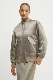 Bomber jakna enska, zelena barva, 2426486048600