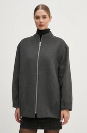 Volnena jakna siva barva, 2O9VDN004