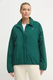 Jakna za ene, boja: zelena, za prijelazno razdoblje, oversize, WJ43506NWG