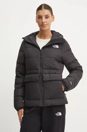 Pernata jakna Gotham za ene, boja: crna, za zimu, NF0A84IW4H01