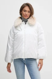 Jakna PETAL enska, bela barva, D31841W.JADE19