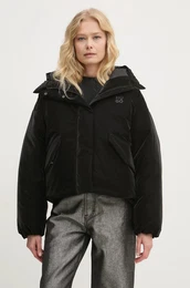 Jakna za ene, boja: crna, za zimu, oversize, 50521377