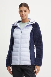 portna jakna Powder Lite Sherpa Hybrid vijolina barva, 2089521