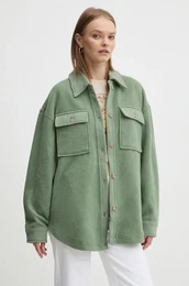 Srajna jakna HIGH TIDE zelena barva, 02BWJA