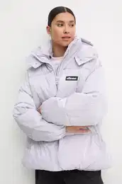 Jakna LENZER za ene, boja: ljubiasta, za zimu, oversize, SGX20914