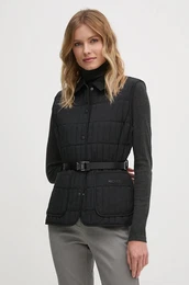 Brezrokavnik s puhom enski, rna barva, HELIA