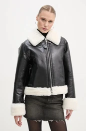 Jakna Lorelle Jacket za ene, boja: crna, za prijelazno razdoblje, 61055-9158