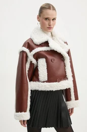 Jakna Kristy Jacket za ene, boja: smea, za prijelazno razdoblje, 61090-9010