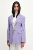 Oversize sakoi od vune i svile image