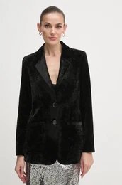 Velur jakna rna barva, 21EULW02M
