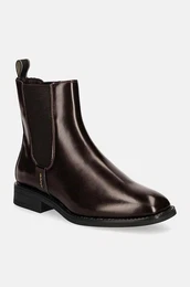 Usnjeni chelsea Fayy enski, bordo barva, 29551772 G897