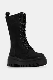 Glenarji FLATFORM LACE UP BOOT MG NB enski, rna barva, YW0YW01683