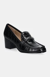 Usnjeni salonarji Lauren Ralph Lauren Winslet rna barva, 802951357001