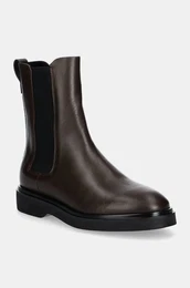 Kone glenjae FLAT CHELSEA BOOT LTH za ene, boja: smea, ravni potplat, HW0HW02180