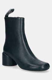 Kone glenjae Niki za ene, boja: zelena, s debelom potpeticom, K400786-002