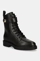Usnjeni glenarji Sfera Army Boot enski, rna barva, YI46SFE WU0000 O6000