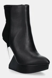 Usnjeni glenarji Edge Bootie enski, rna barva, 1085622916