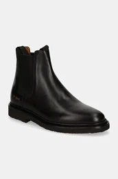 Usnjeni chelsea Chelsea in Leather enski, rna barva, 6168