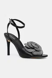 Usnjeni sandali Elodie rna barva, 40F4EDHS4L.001