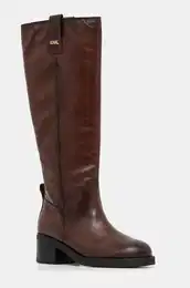 Usnjeni elegantni kornji BROOKLYN enski, rjava barva, KL41790