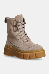 Nizki kornji iz semia CARIBOU X BOOT LACE WP enski, be barva, 2048431265