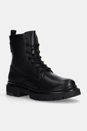 Usnjeni nizki kornji Kafey enski, rna barva, GR113023BW