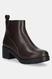 Kone glenjae Wanda za ene, boja: smea, s debelom potpeticom, K400228-009